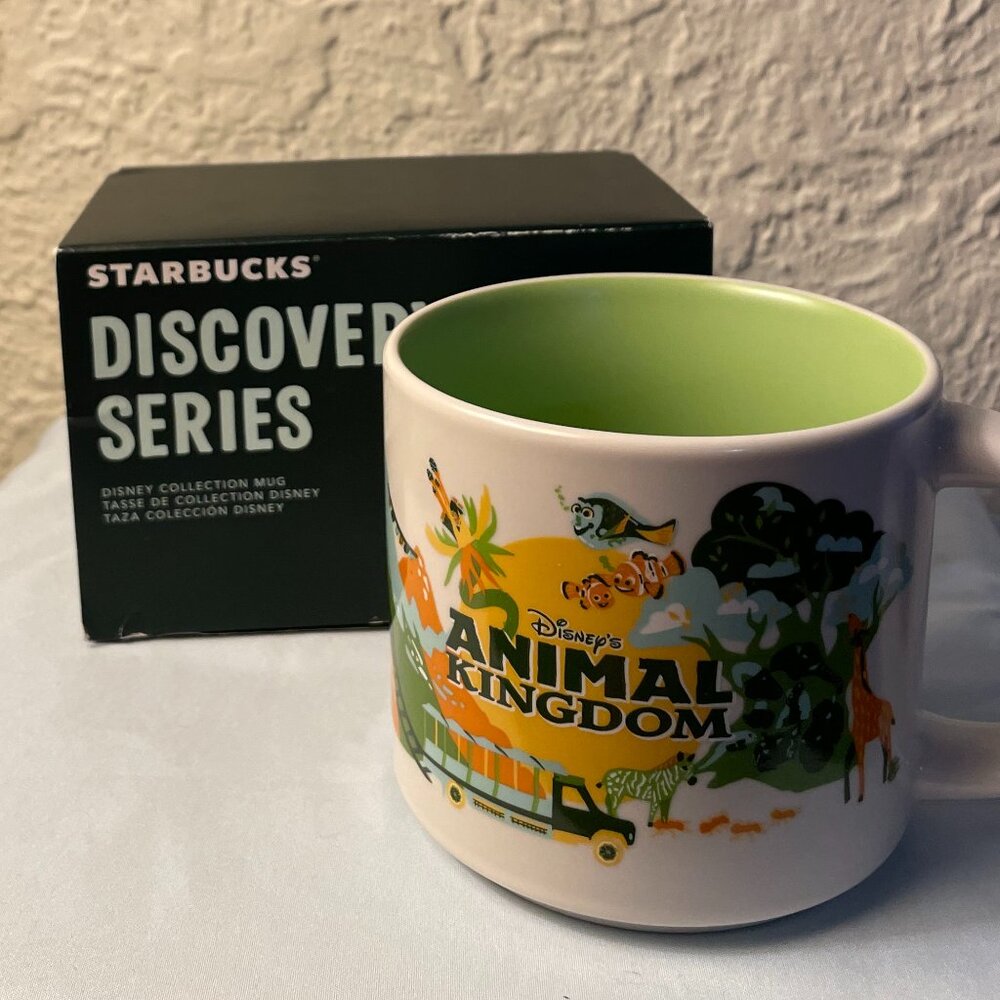 NWT NIB Starbucks Disney Collection Discovery Series Animal Kingdom